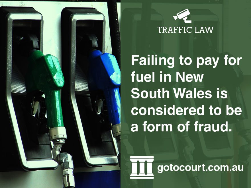 What happens if I don't pay for fuel in New South Wales?