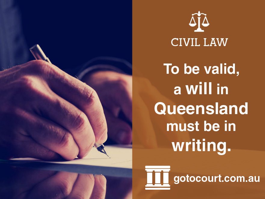 How to make a will in Queensland