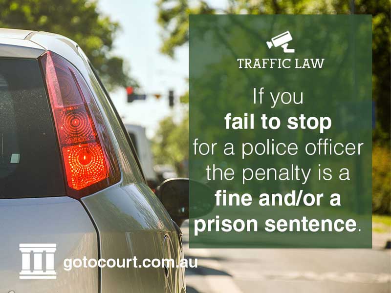Failing to Stop for Police NSW