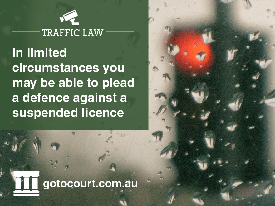 Driving Whilst Suspended NT