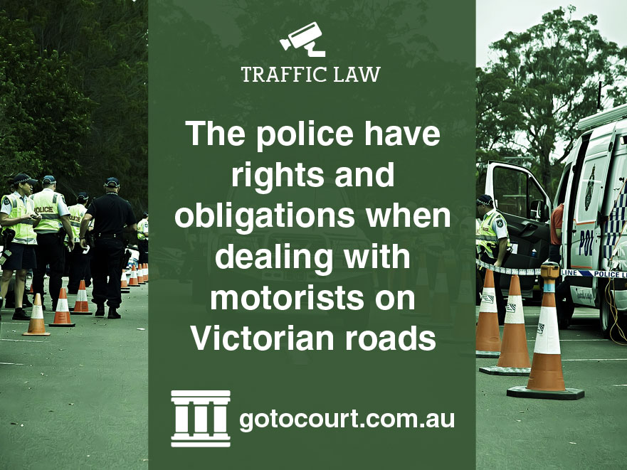 Failing to stop for police in Victoria