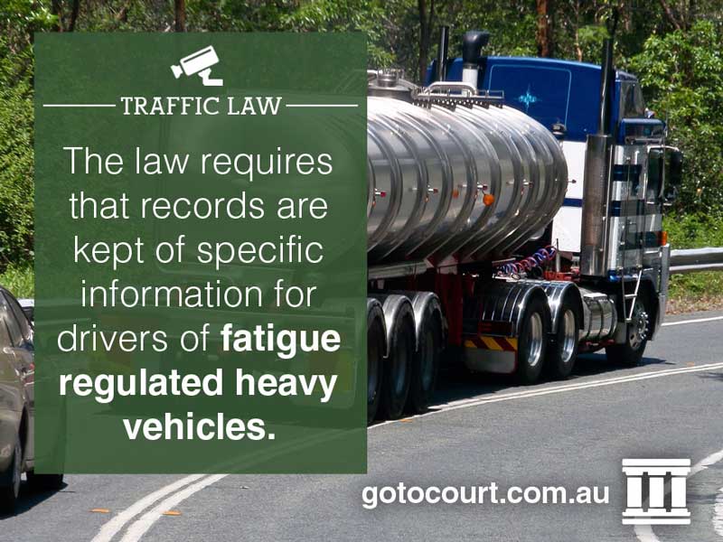 Heavy Vehicle traffic offences NSW