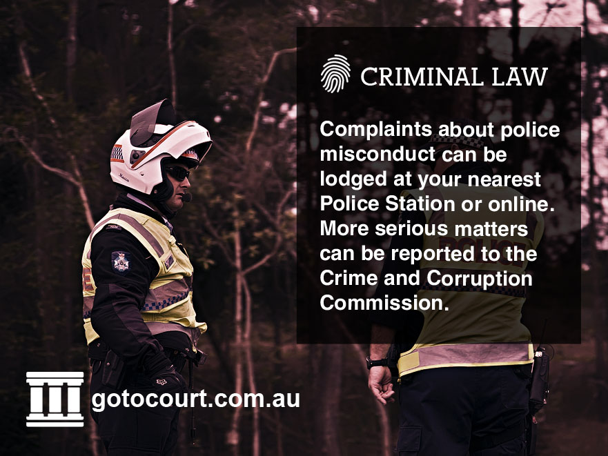 Reporting Police Misconduct QLD