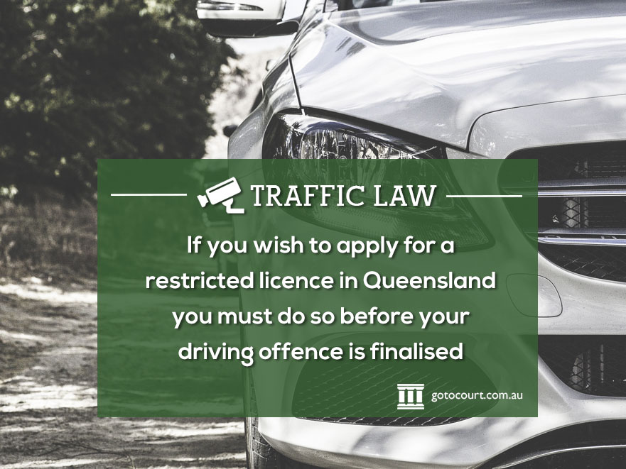 Restricted Licence in Queensland