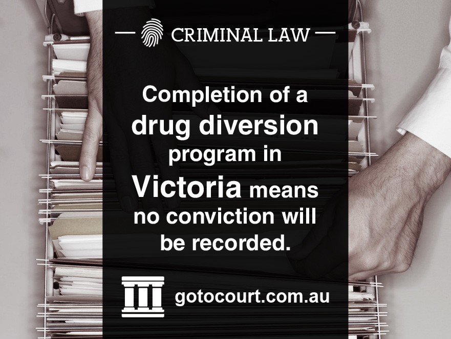 Drug Diversion Programs in Victoria