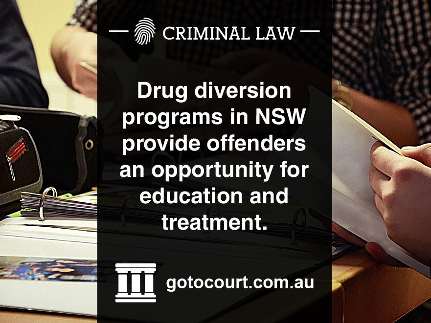 Drug Diversion Programs in New South Wales