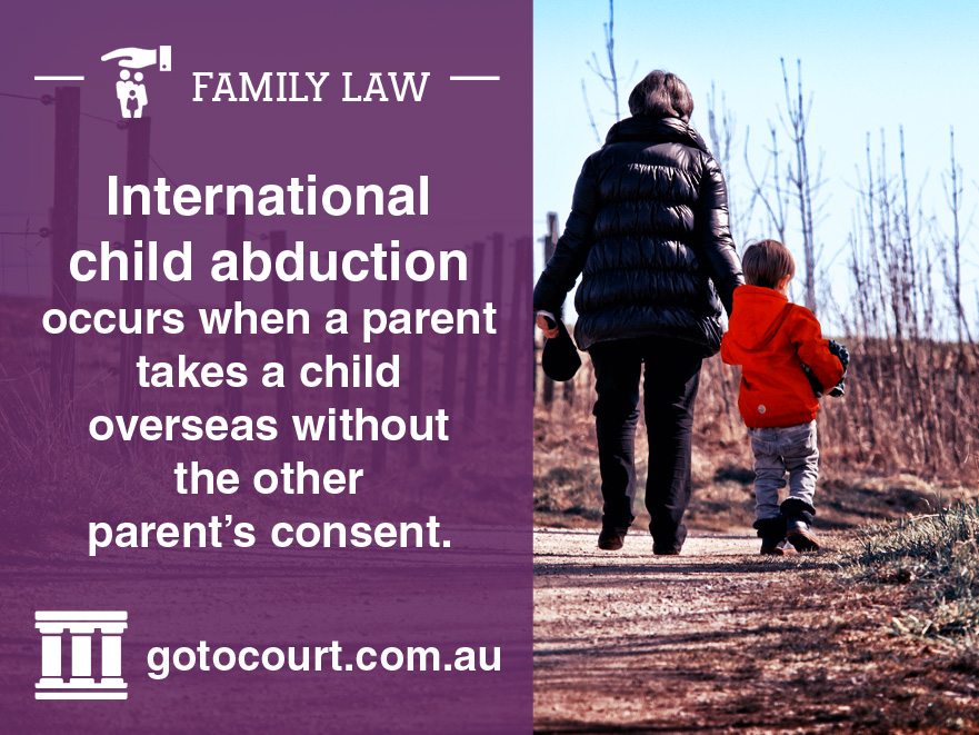 International child abduction from Australia