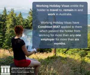 Working Holiday Visas
