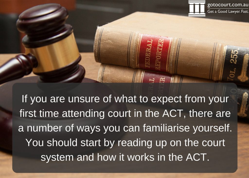 Court Etiquette ACT