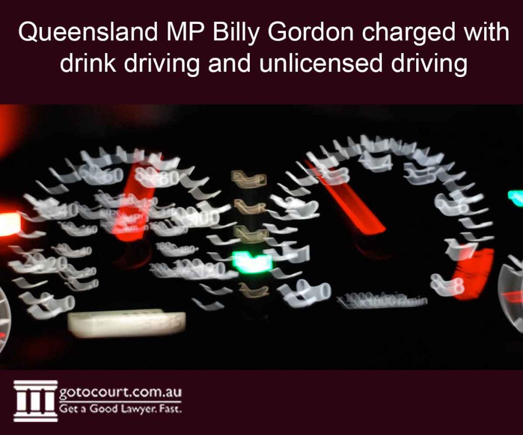 Queensland MP charged with drink driving and unlicensed driving