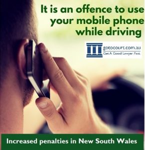 Mobile phones and driving NSW