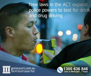 New Police Powers for Drink and Drug Testing ACT
