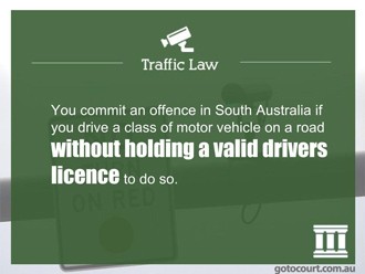 Driving unlicensed in South Australia Image