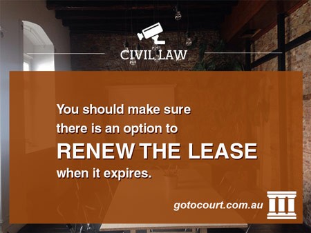 Renewing Commercial Leases in New South Wales
